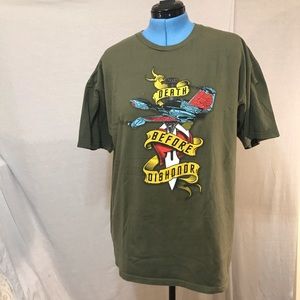 Star Trek Klingon “Death Before Dishonor” shirt